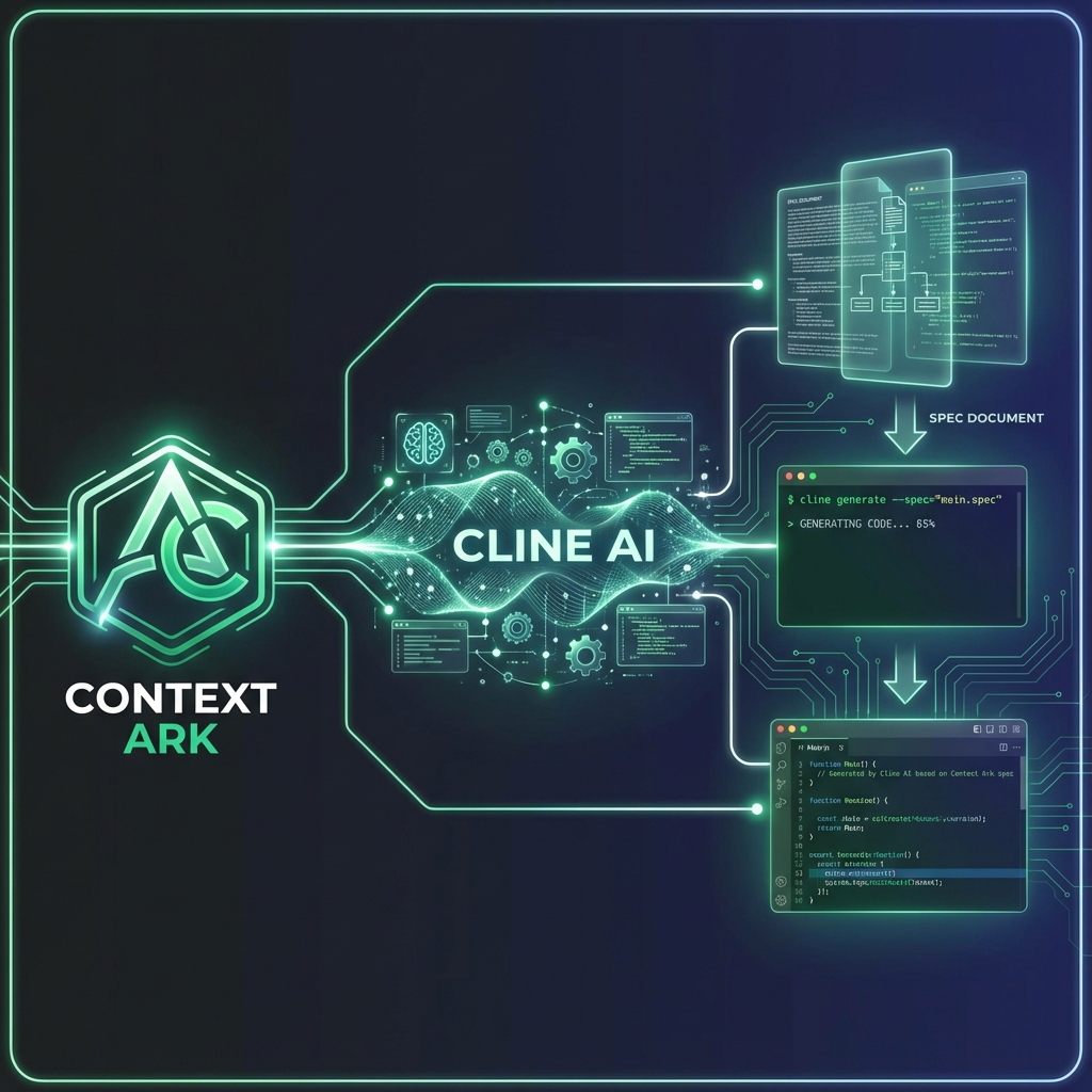Context Ark + Cline Workflow: Spec-Driven AI Coding