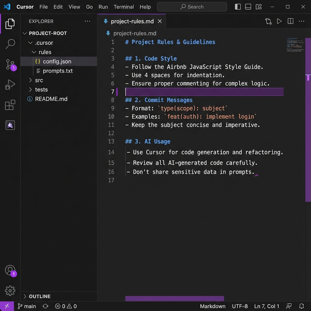 Cursor Rules Configuration